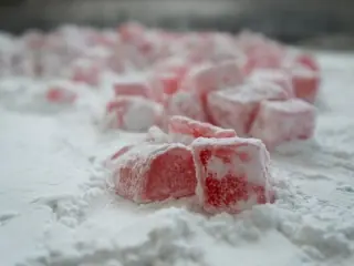 Traditional Cypriot loukoumia